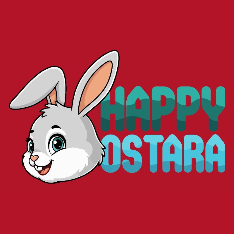 Happy Ostara Rabbit Bunny Easter Ostara Spring