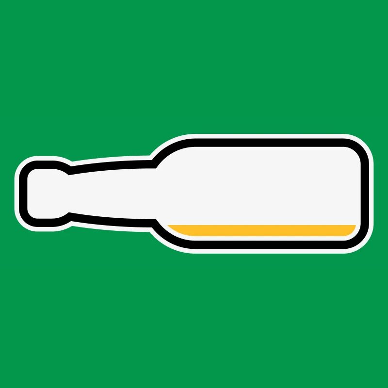 Bierflasche Leer (Bier Bierchen Symbol / POS 3C)