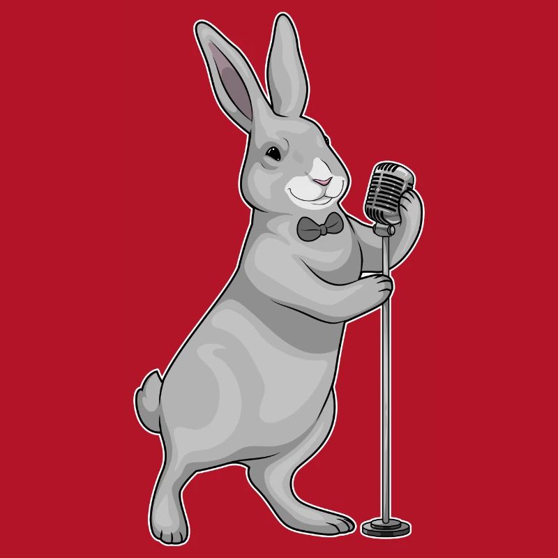 Chant Microphone Bunny Singer