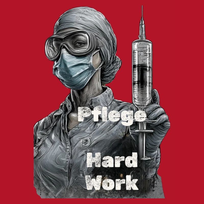 Pflegeheldin Harte Arbeit