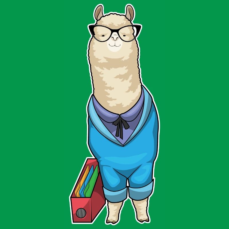 Alpaca Secretary Folder Office