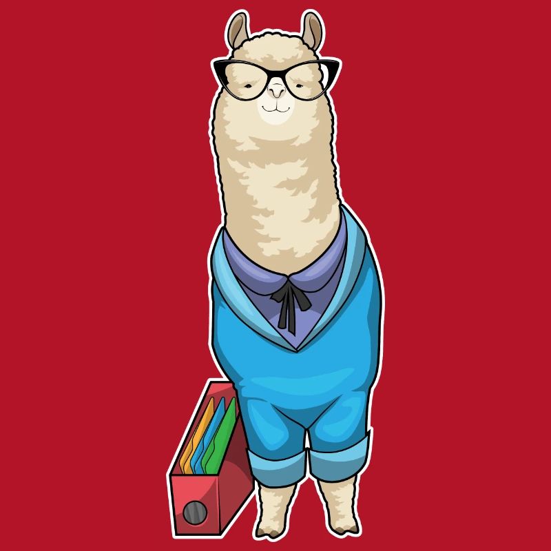 Alpaca Secretary Folder Office