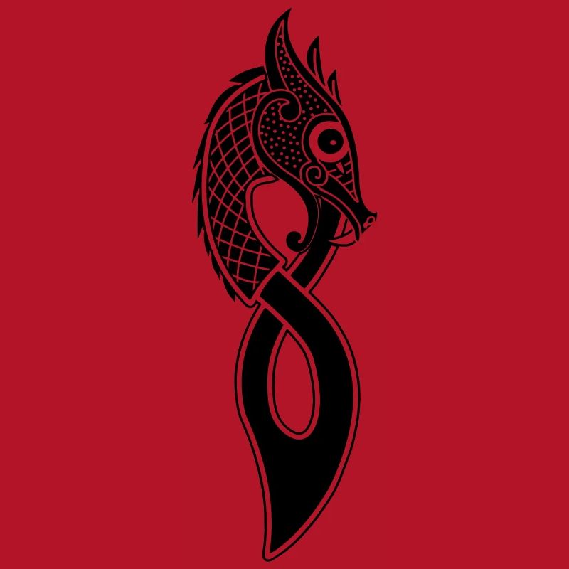 Jormungund die monströse Seeschlange oder der Drache