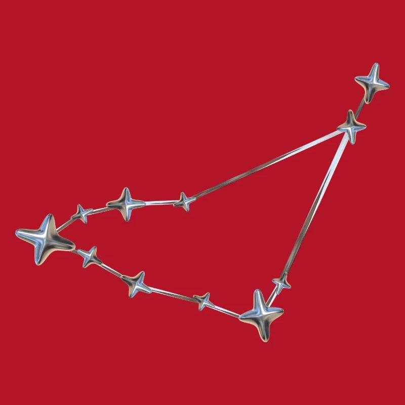 Rangée d’étoiles Conception de constellation