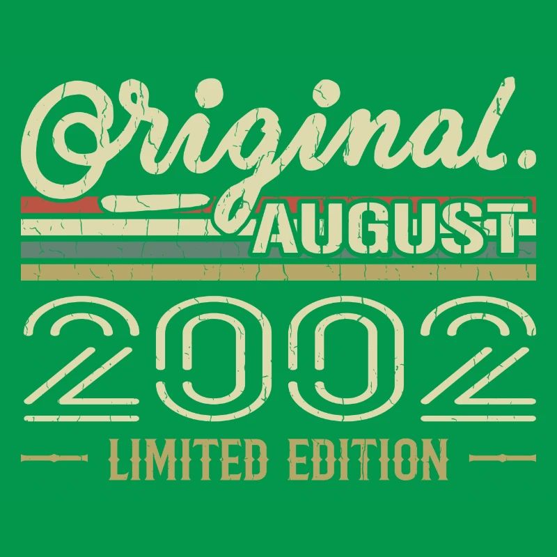 August 2002 Geburtstag August 2002 August 2002 Retro
