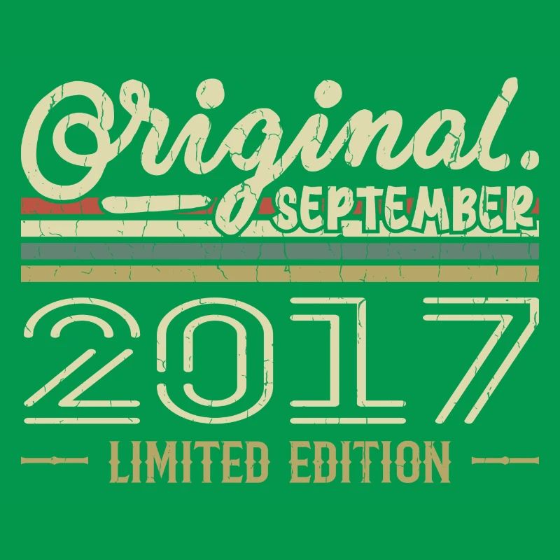 September 2017 Geburtstagsgeschenk September 2017