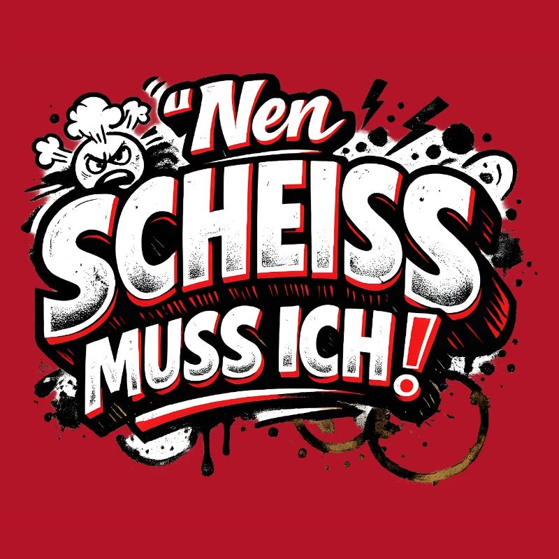 Nen Scheiss Muss Ich freches Statement