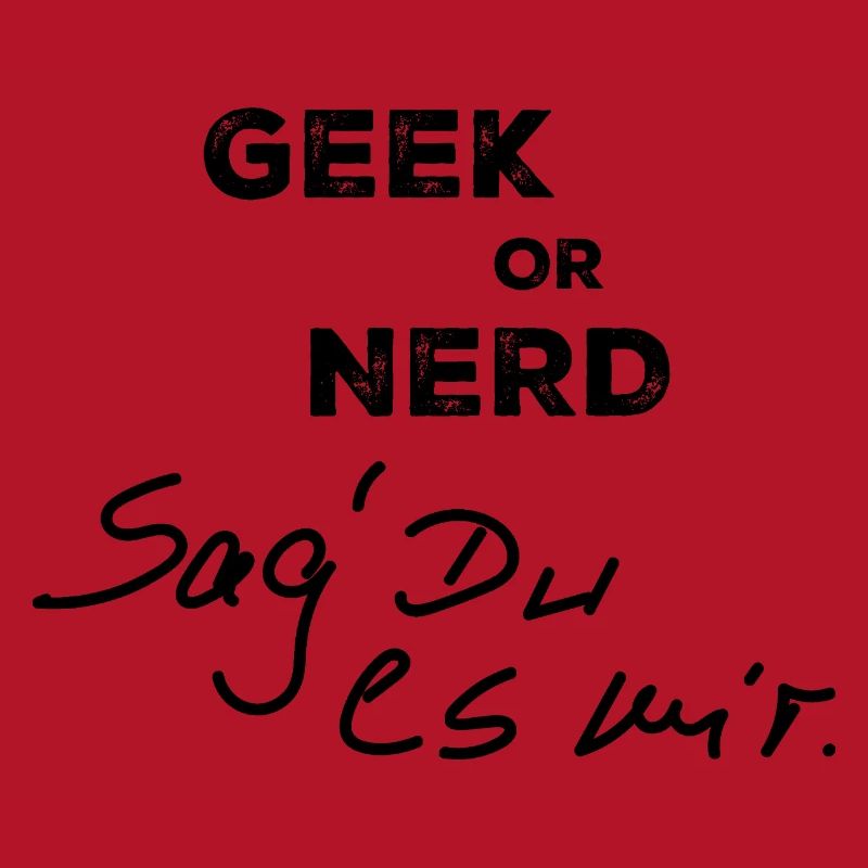 Geek oder Nerd