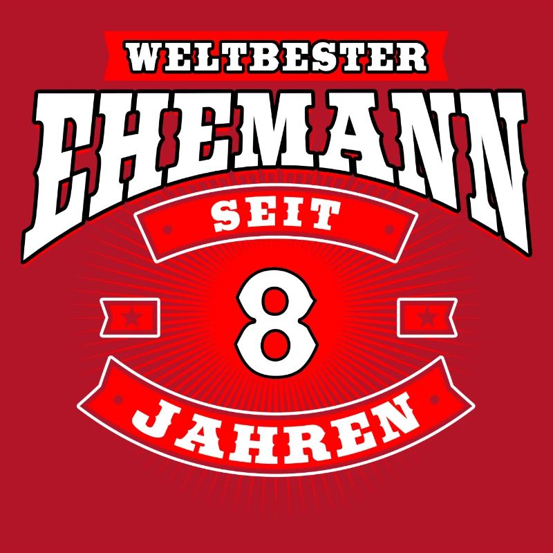 Ehemann Ehegatte Ehe Mann Geschenk 8 Jahre