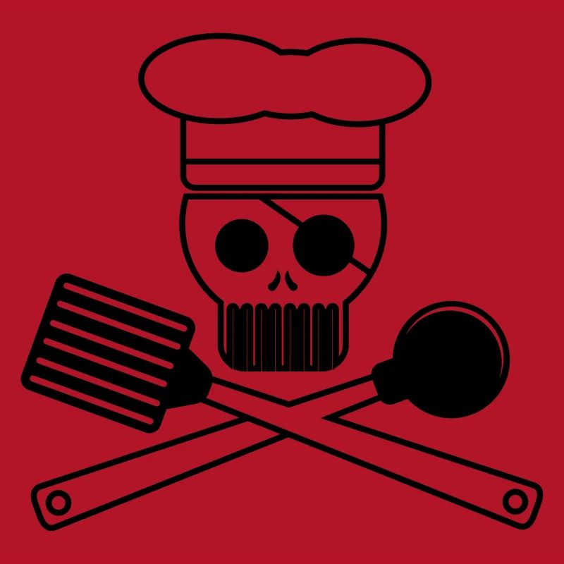 Cuisine Pirate T-shirts, pulls et accessoires
