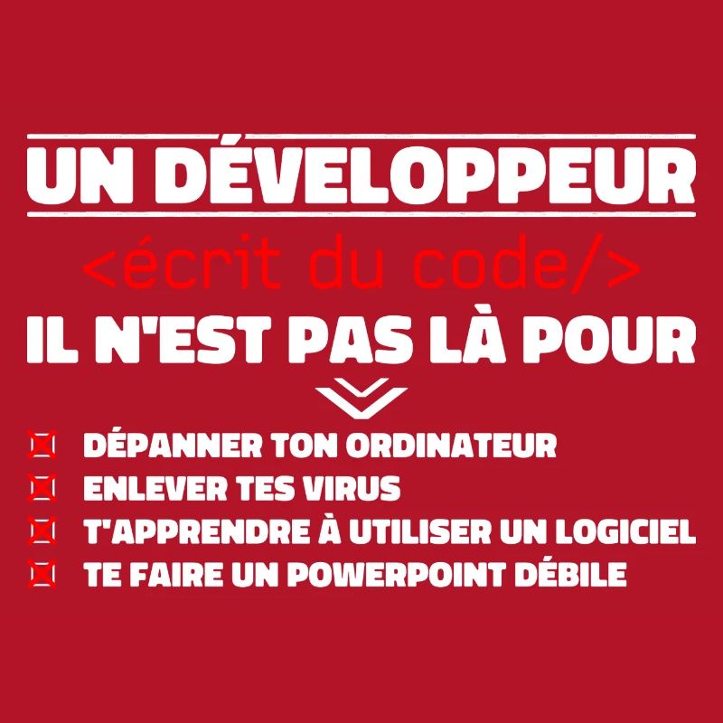 Un Développeur Écrit du Code Cadeau