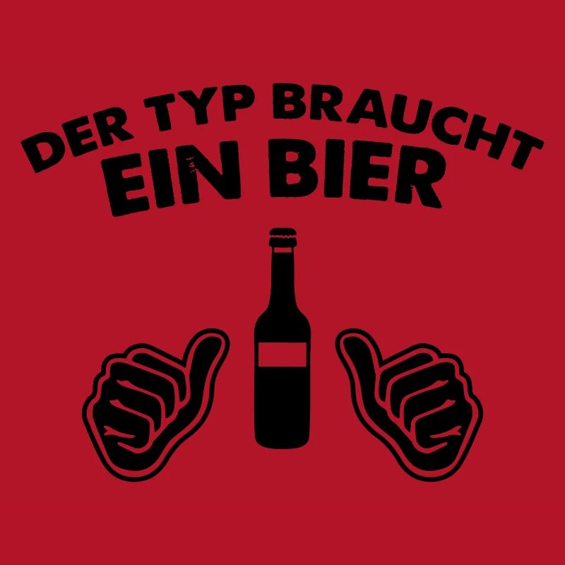 der typ braucht ein bier