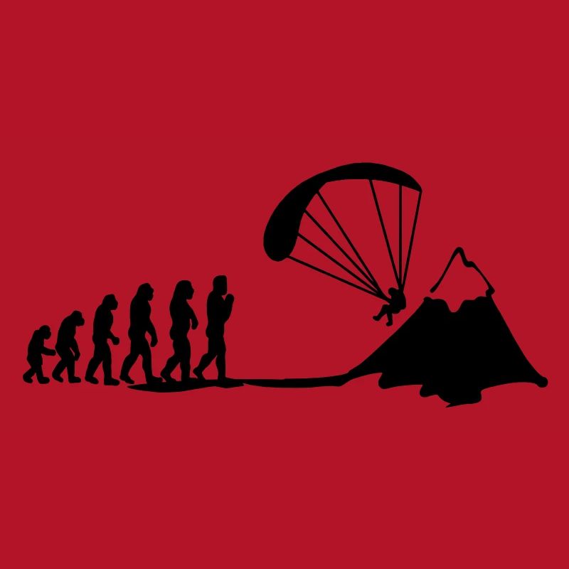l'évolution de parapente