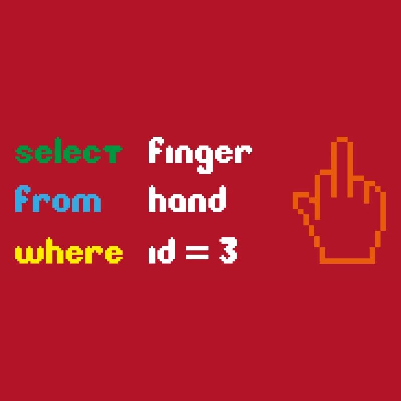 Funny SQL Query : un doigt d’honneur 8 bits pour les geeks