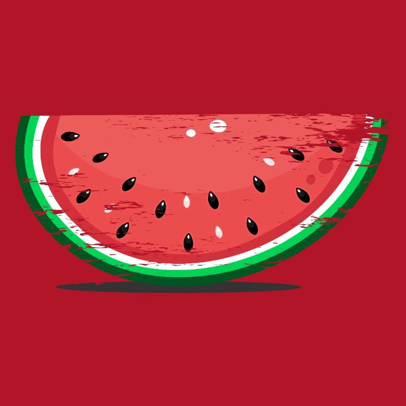 Tranche de conception de pastèque utilisée