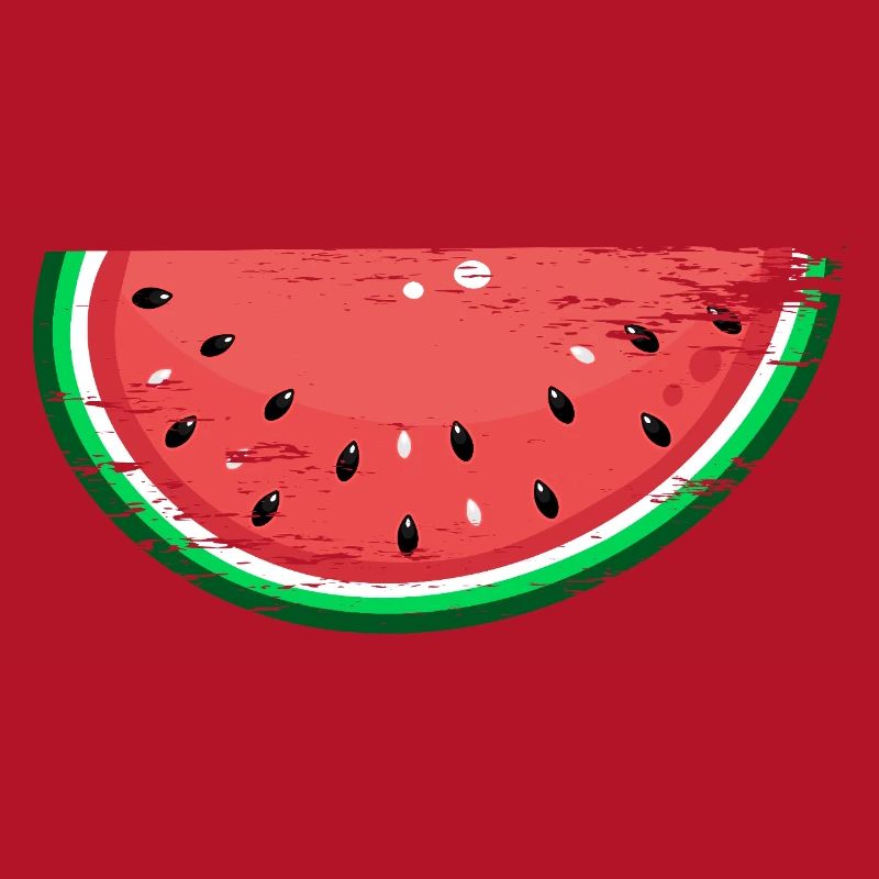 Tranche de conception de pastèque utilisée