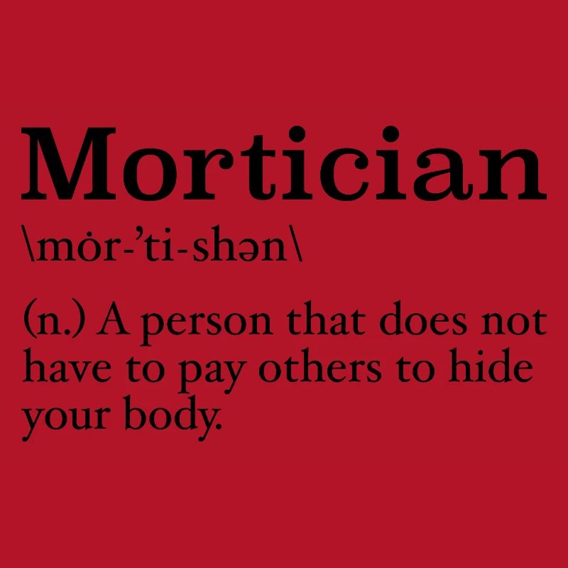 Bestatter Definition Studentin der Leichenkunde