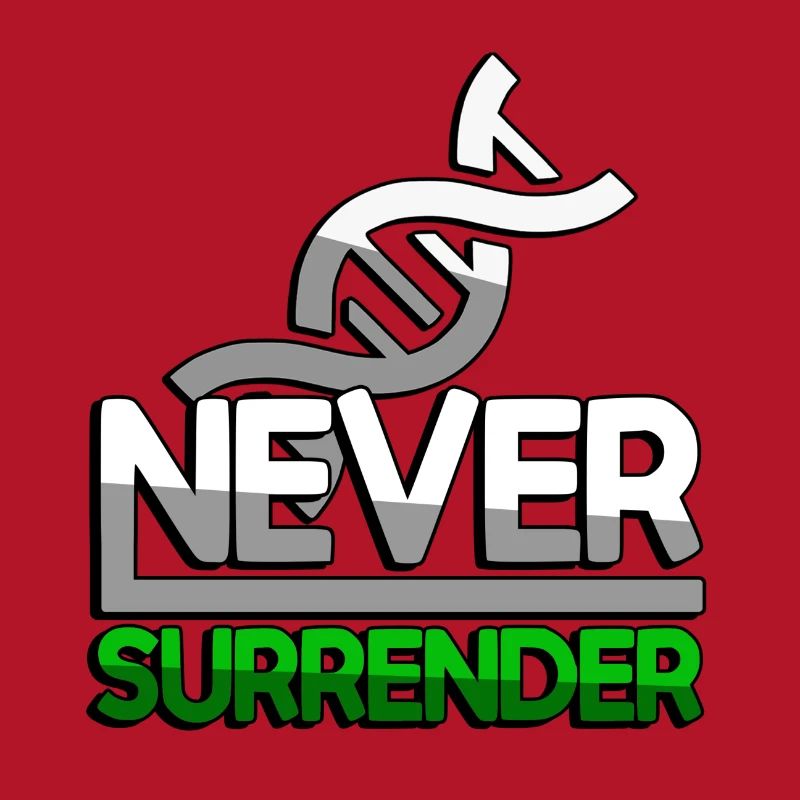 NEVER SURRENDER (Vert) + ADN - Jeux