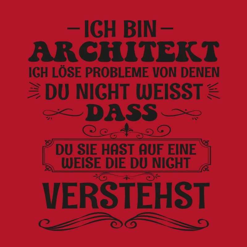 Drôle d’architecte disant Builder Profession Gift