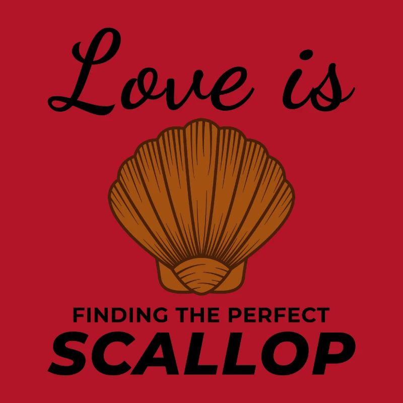 Scallop Seashells Collector Beachcomber Shellfish