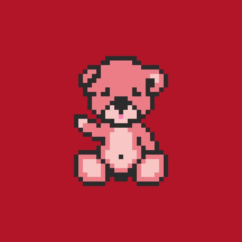 Pixel Bear Candy