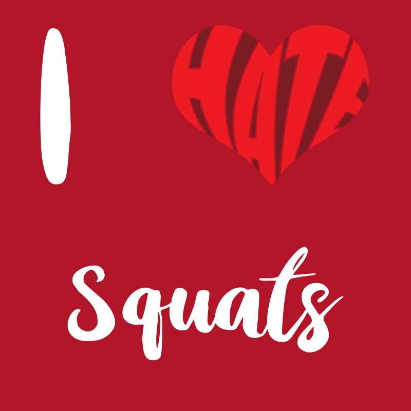 Workout I Hate Squats Training Exercise