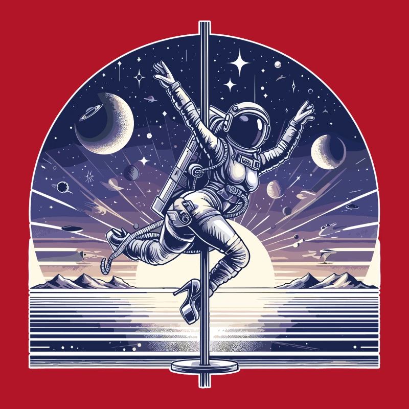 Pole dance astronaute Pole Dance cadeau