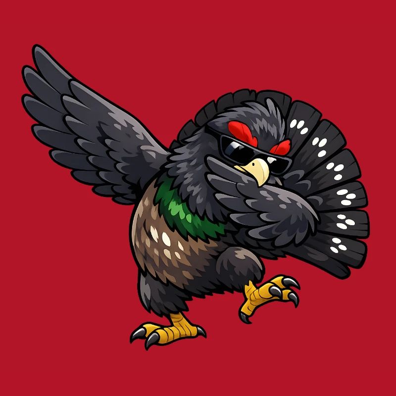 Dabbing Capercaillie