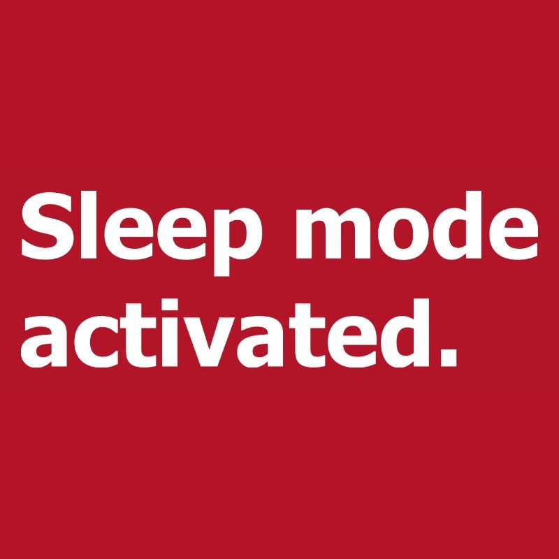 Sleep mode activated. Mode veille activé.
