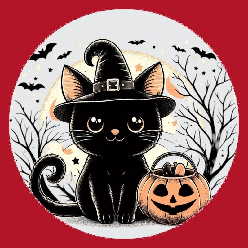 Witch Kitty halloween