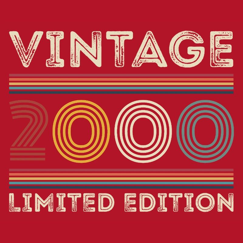 2000 Geburtstag 2000 Retro 2000 Geschenk 2000