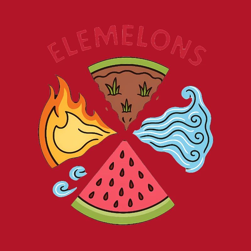Elemelons Conception élémentaire de pastèque
