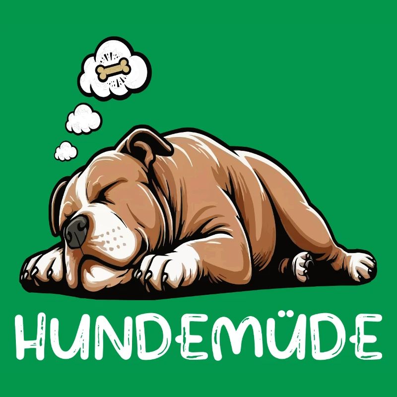 Hundemüde American Bully Bully Pit Bullybesitzer