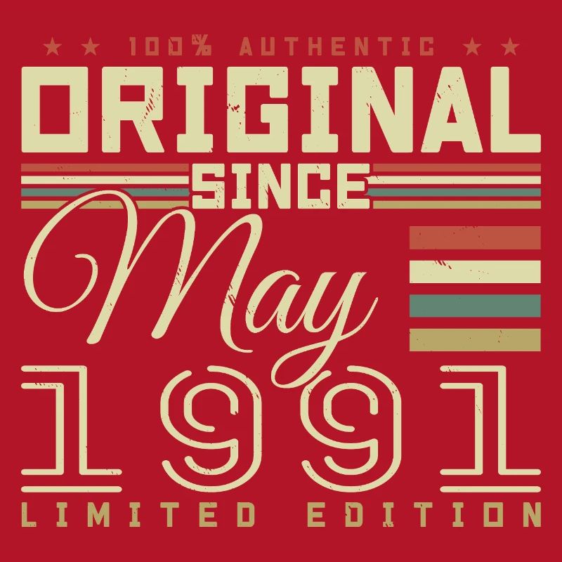 Gift Anniversaire Mai 1991, Gift May 1991