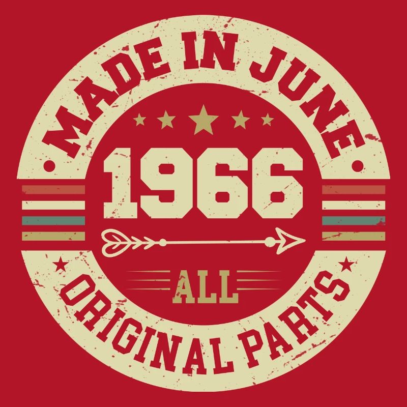 Juni 1966 Geburtstagsgeschenk Juni 1966 Juni 1966