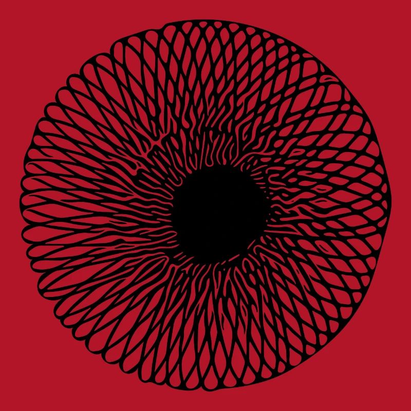 Geometric Optical 3D Circular Line Illusion