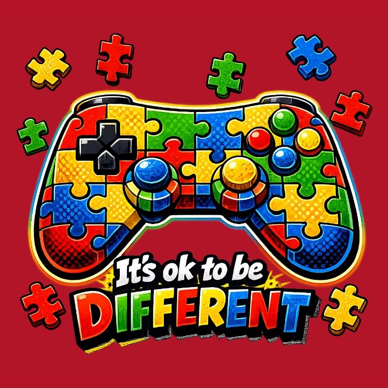 Autism Gamer Video Game Controller