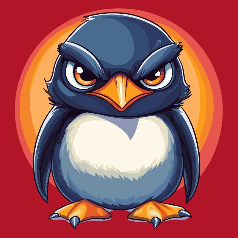 Grumpy Penguin