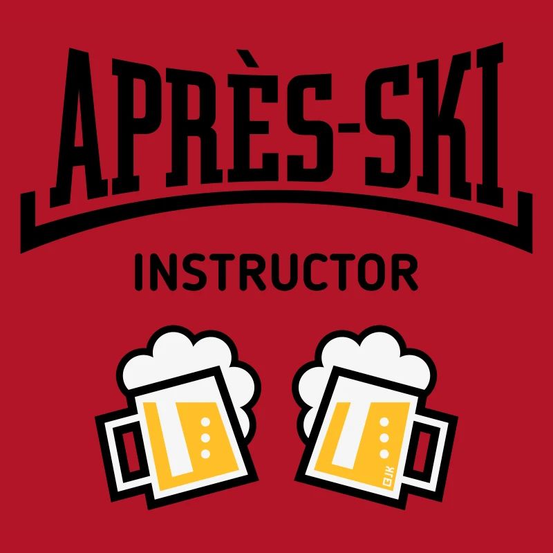 Après-Ski Instructor (Bier Apres Ski Konkav POS3C)