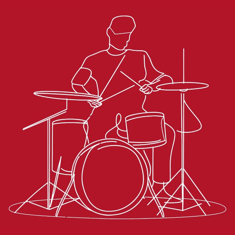 Drummer Drawing