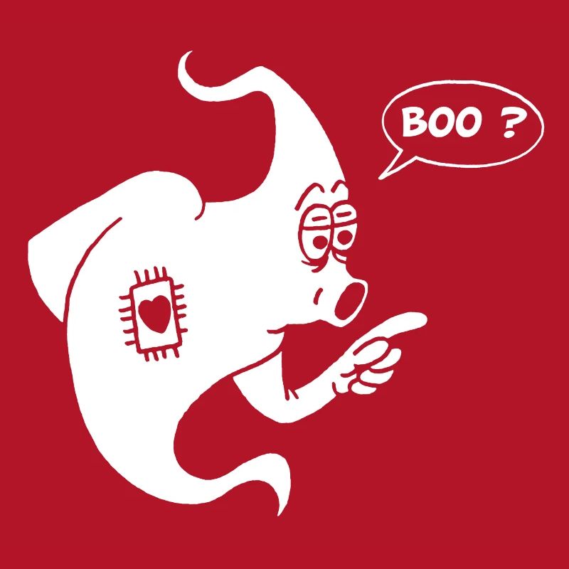 Fun White Ghost