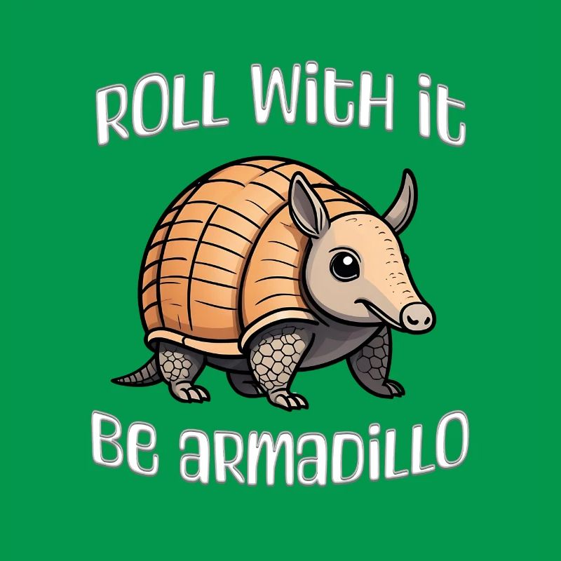 Roll with it be armadillo