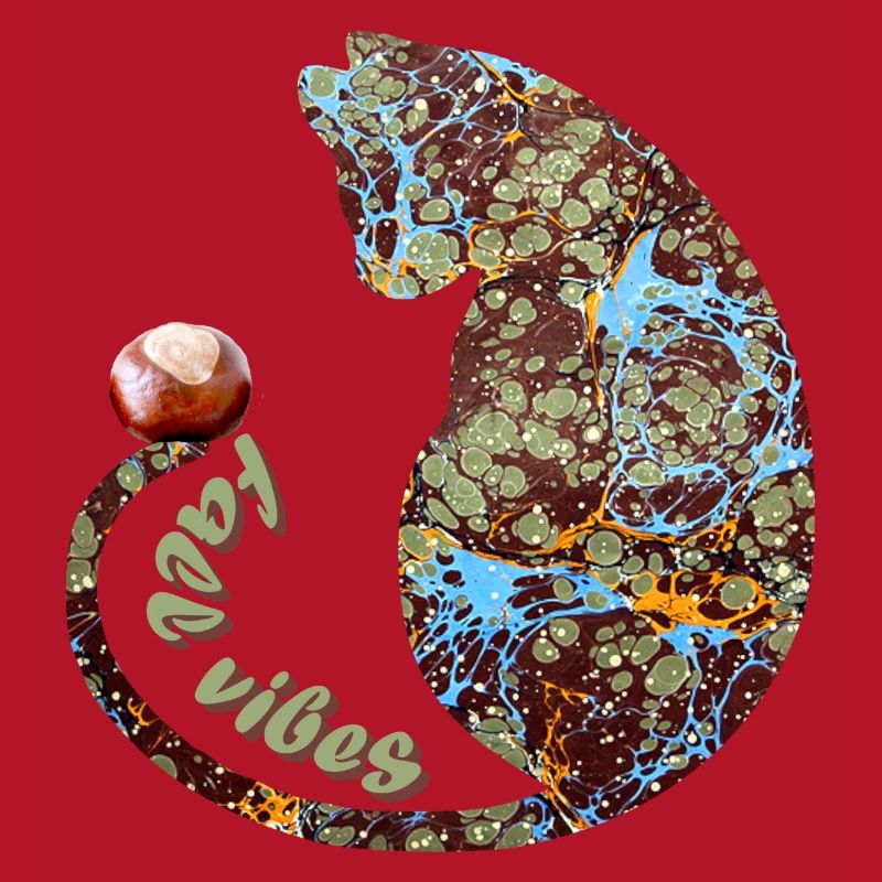 Chat avec châtaignier E 85