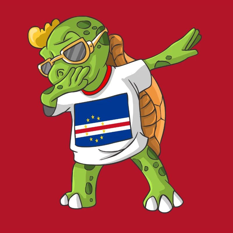 Cabo Verde Dabbing turtle