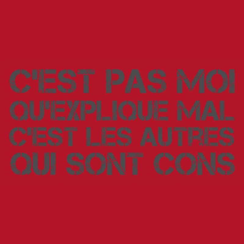 C'est pas moi qu'explique mal