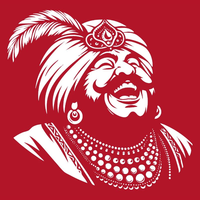 Lachender Ali Baba Design