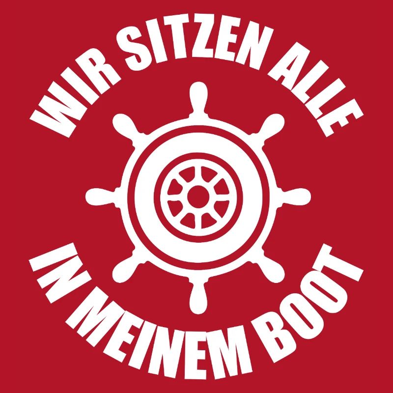 Motorboot Kapitän Boot Boote Seefahrt Geschenk