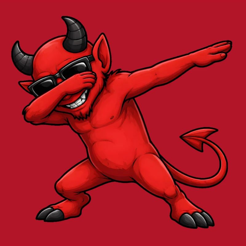 Dabbing Teufel