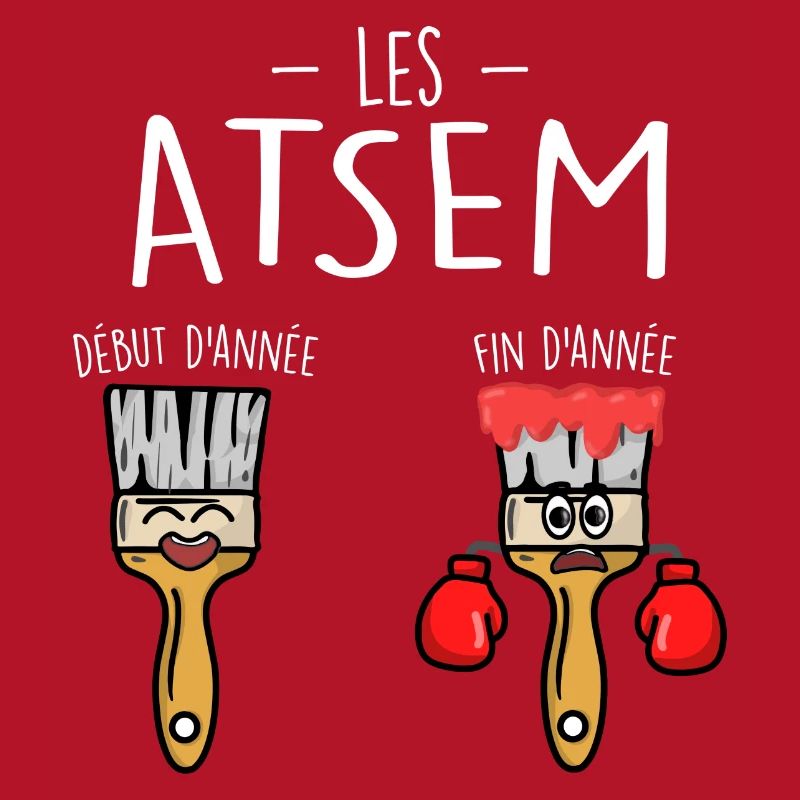 les ATSEM en début et fin d'année