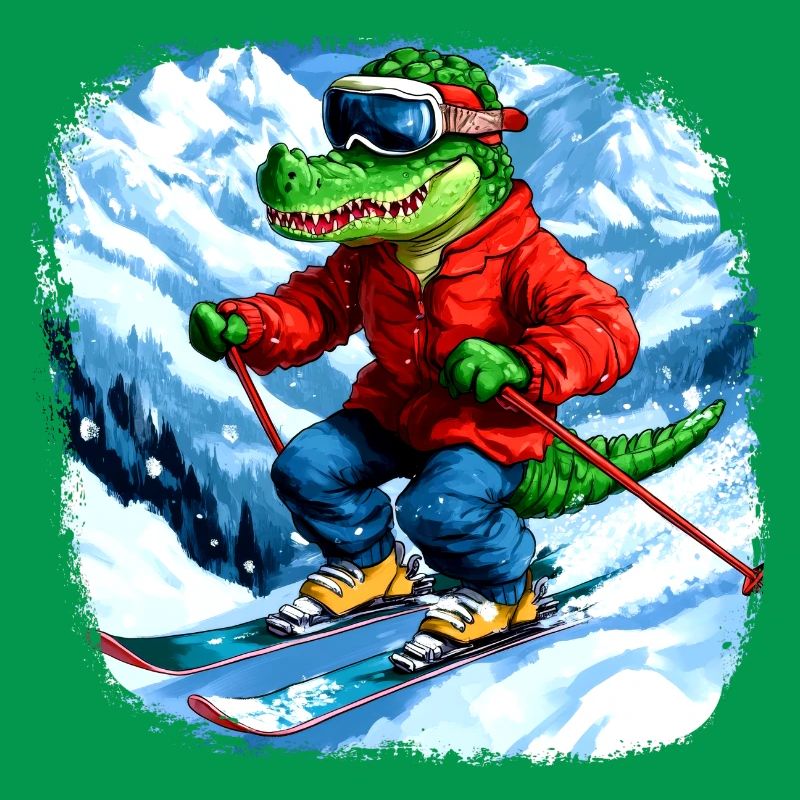 Crocodile Skier